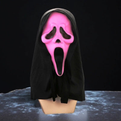 Quality Halloween Movie Scream Horror Face Mask Realistic Creepy Ghost Masks Stick Tongue Out Funny Scary Cosplay Costume Props