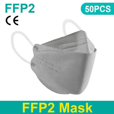 fpp2 CE Protective maske anti dust mask mouth mascarillas 4 Layers maskffp2 face mask KN95 facial masks  filter mask respirator