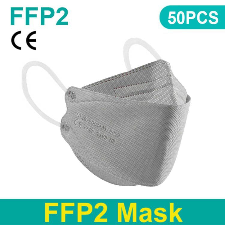 fpp2 CE Protective maske anti dust mask mouth mascarillas 4 Layers maskffp2 face mask KN95 facial masks  filter mask respirator