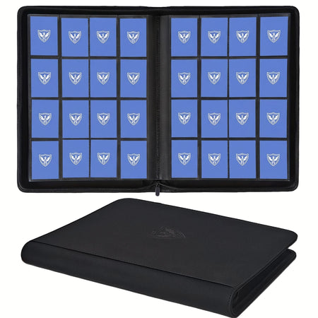 Trading Card Binder, Premium Card Binder, 1024-Pocket Trading Card Binder, Premium 16-Pocket Card Holder Folder, Side-Loading Card Album Suitable for Yu-Gi-Oh!, Magic: the Gathering, Trading Cards, Sports, Compatible with Tcg/Mtg, Card Storage