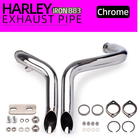Motorcycle Exhaust Escape Sportster Motorcycle Exhaust XL883 Elbow Bike For Softail Sportster 883 1200