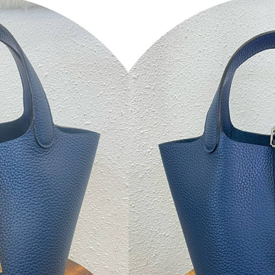 Mendy 22 CM Large size Top Quality Bucket Bags Women's Bag Lady Luxury Designer High End Bag TC Cowhide Golden Sliver