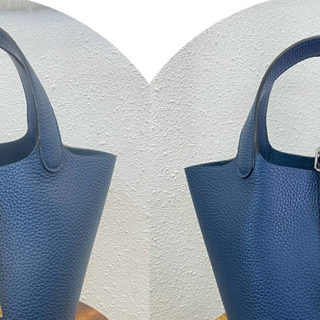 Mendy 22 CM Large size Top Quality Bucket Bags Women's Bag Lady Luxury Designer High End Bag TC Cowhide Golden Sliver