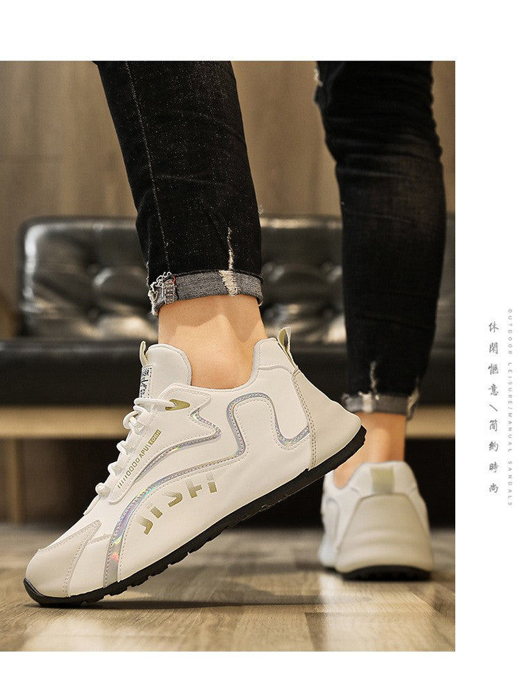 Men's summer mesh sneakers, low-top casual vulcanized shoes, men's soft and comfortable sports running shoes, men's shoes