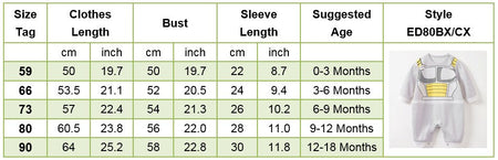Newborn Costume Baby Anime Romper Boy Kakashi Akatsuki Chopper Zoro Vegeta Cosplay Clothes Infant Jumpsuit Clothes 0-18 Months