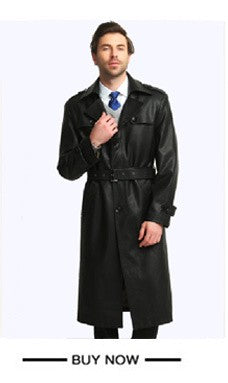 winter jackets men thicken woolen coat long outwear male warm overcoats fur wool & blends mens clothing l-4xl #18168 Holyrising