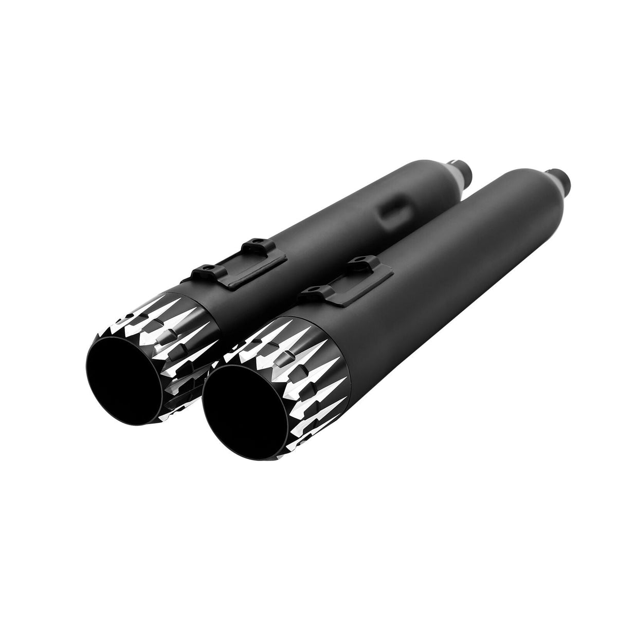 Motorcycle Slip On Mufflers Exhaust Pipes For Harley Street Glide Road King Electra Glide Ultra Limited FLTRX 2017-2022 2021 18