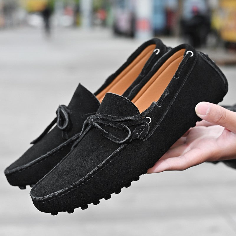 Fashion Men Shoes Genuine Leather Casual Summer Shoes Classic Mens Loafers Elegantes Slip On Flats Plus Size 49 Male Driving