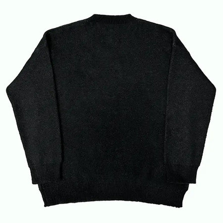 Men's Winter Sweater Pullovers Knit Long Sleeve Tops Hip Hop Korean Fashion Harajuku Jumper Gorhic Coat Y2k Streetwear Clothing