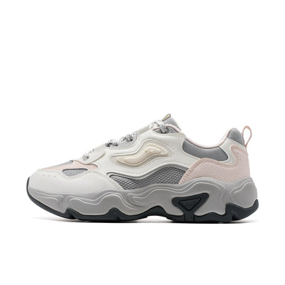 Xtep Star Trails 2.0 Women's Low Top Casual Shoes 2025 Spring Breathable Non-slip Thick Sole Leisure Sports Shoes 975118320005