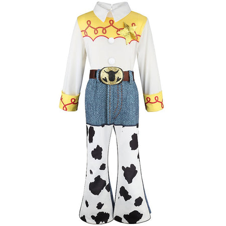 New Toy Cosplay Story Woody Costume Halloween Anime Movie Trish Sheriff Cowboy Cosplay Costume Cosplay Costume