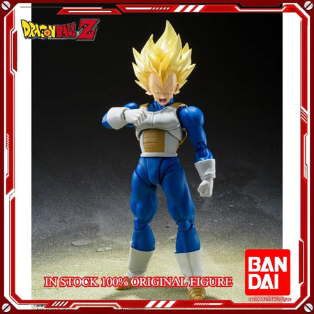 In Stock 100% Original BANDAI SPIRITS S.H.Figuarts Vegeta AWAKENED SUPER SAIYAN BLOOD  Anime Figure Model Action Toys Gifts