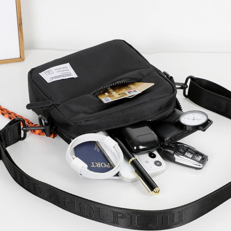 Luxury Brand Casual Mini Crossbody Bag For Phone Bag Men Messenger Bag Male Small Side Shoulder Bag Light Boy Oxford Chest Bag