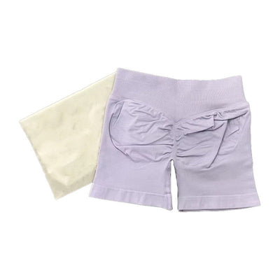 D-logo Impact Shorts Seamless Scrunch Bum Workout Gym Shorts Low Ribbed Waist Band Yoga Short Booty Hight Stretch Running shorts