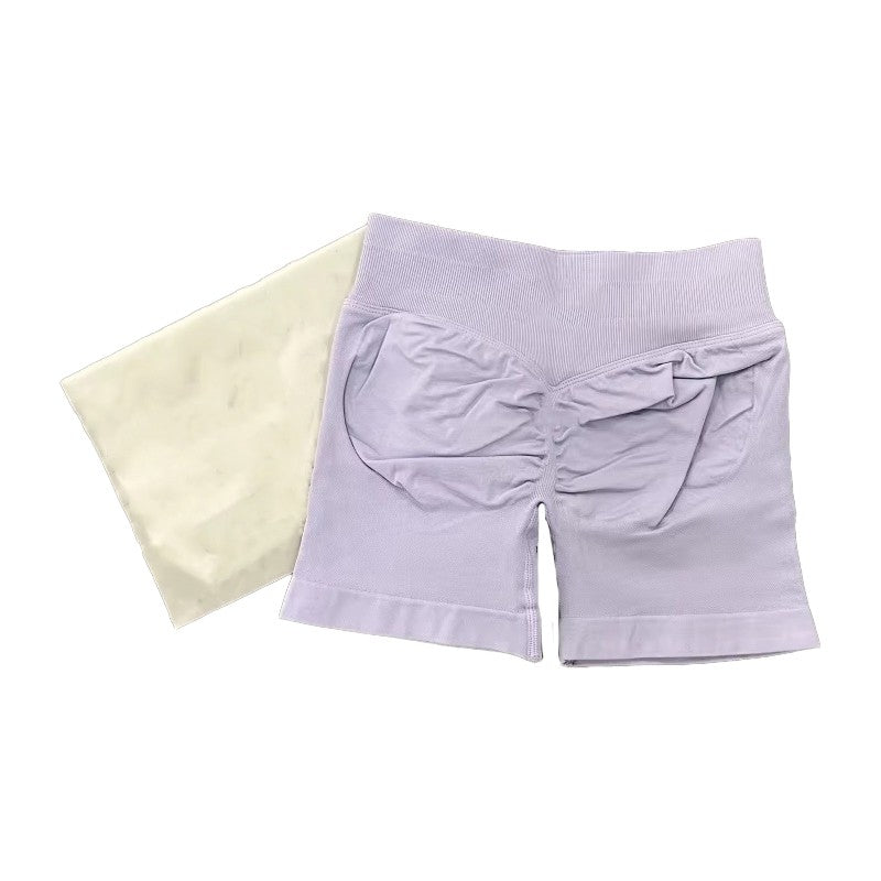 D-logo Impact Shorts Seamless Scrunch Bum Workout Gym Shorts Low Ribbed Waist Band Yoga Short Booty Hight Stretch Running shorts