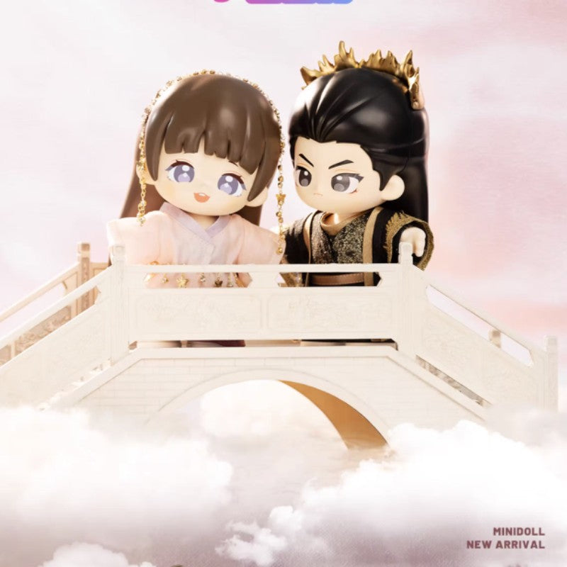 In stock 18cm Cang Lan Jue Official Xiao Lanhua Dongfang Qingcang Love Between Fairy And Devil Official Figure Model Cute Mini