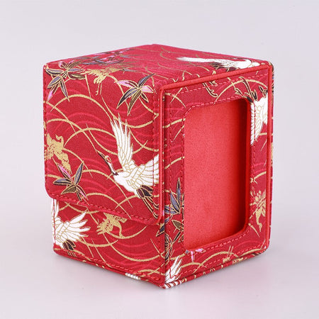 120+ Trading Card Deck Box With Display Window MTG PTCG TCG Board Games Collectible Card Cases YGO Magnetic Organiser Case Gift