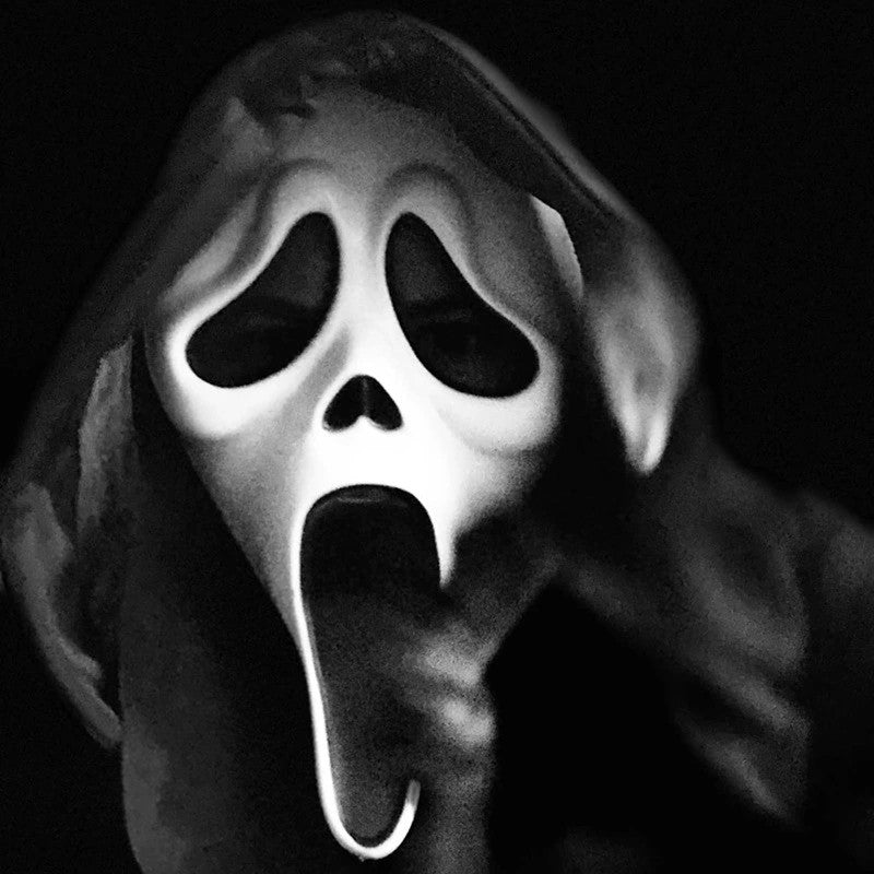 Quality Halloween Movie Scream Horror Face Mask Realistic Creepy Ghost Masks Stick Tongue Out Funny Scary Cosplay Costume Props