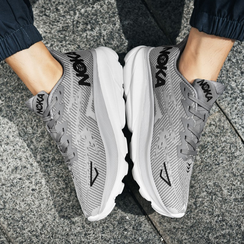 PARZIVAL Men's Sneaker Air Cushion Runner Trainers Tenis Marathon Sports Running Shoes Women Outdoor Athletic Speciality Sneaker