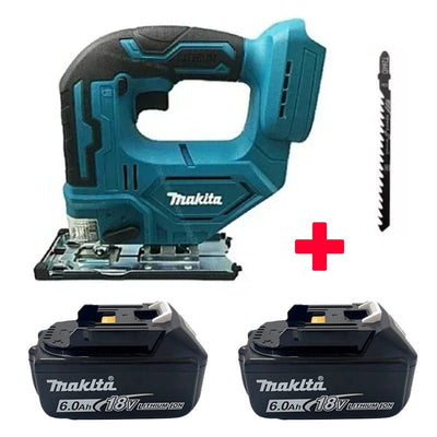 Makita DJV182Z Cordless 18V Lithium Battery Rechargeable Electric Jig Saw Curve Saw Woodworking Cutting Multifunction Saw