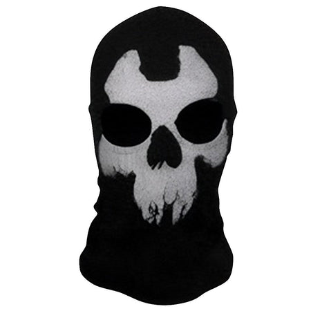 Halloween new mask Black Mask Balaclava Beanies Hats Men Ghost Skull Full Face Warmly Mask Hood Beanie Ggorros Hombre Casquette