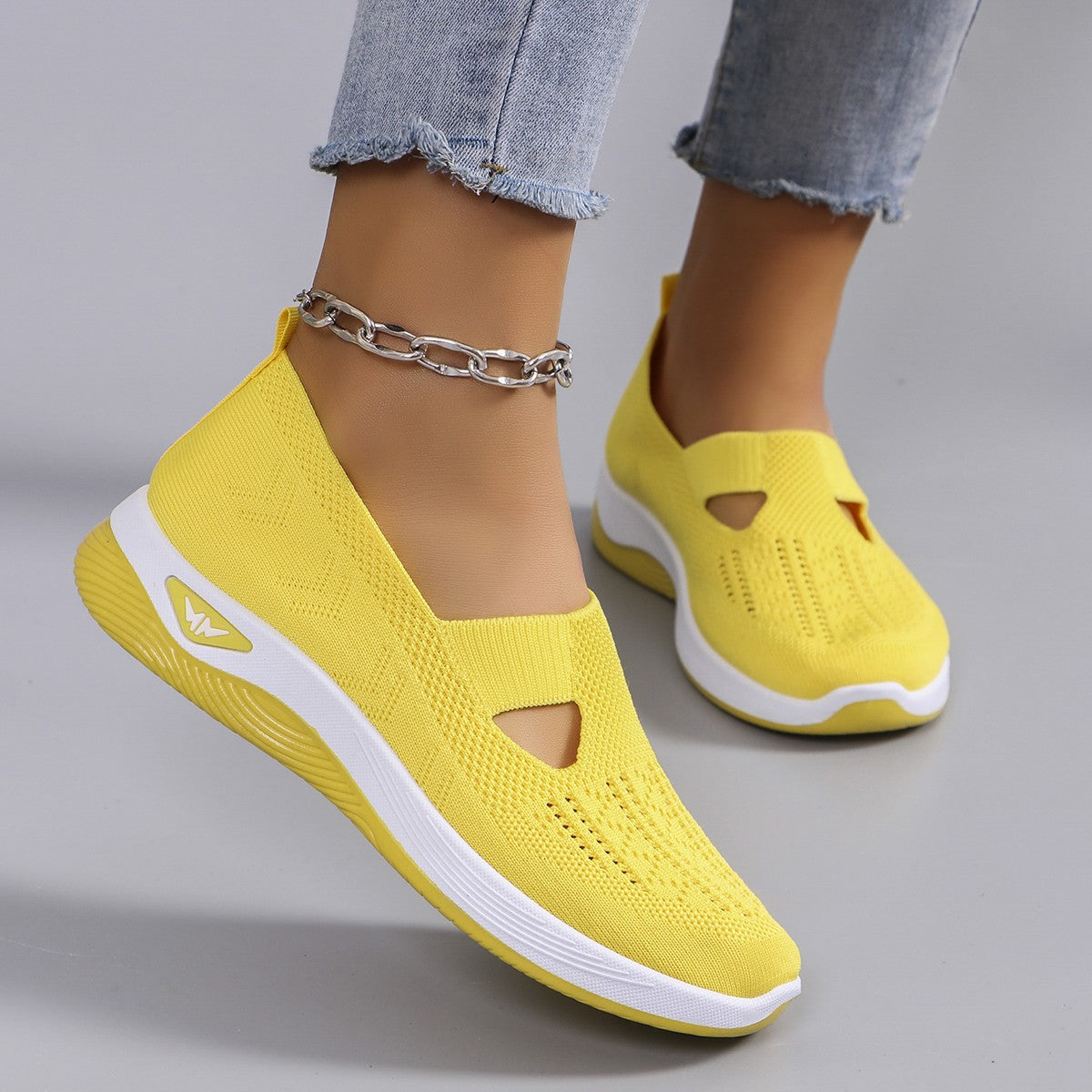 Women's summer breathable mesh flat shoes women's shoes casual sneakers shoes, clearance free shipping