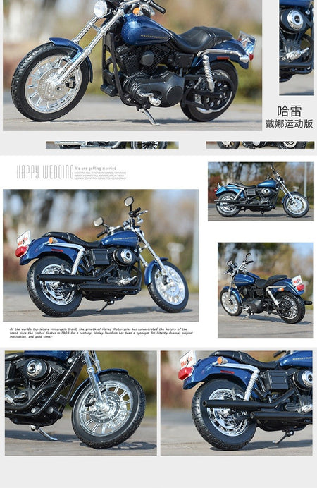 Maisto 1:12 2004 Harley Dyna Super Glide Sport Alloy Sports Motorcycle Model Diecast Metal Street Race Motorcycle Model Kid Gift