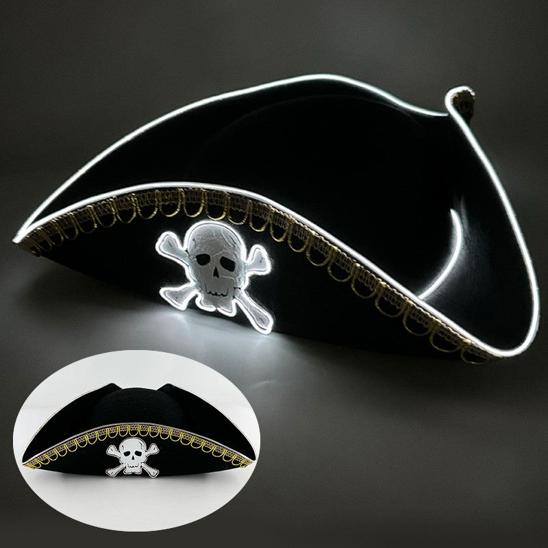 Wireless LED Western Cowboy Hat Light Up Cowboy Hat Disco Bride Pink Cowgirl Hat Concert NightClub Wedding Costumes Accessories