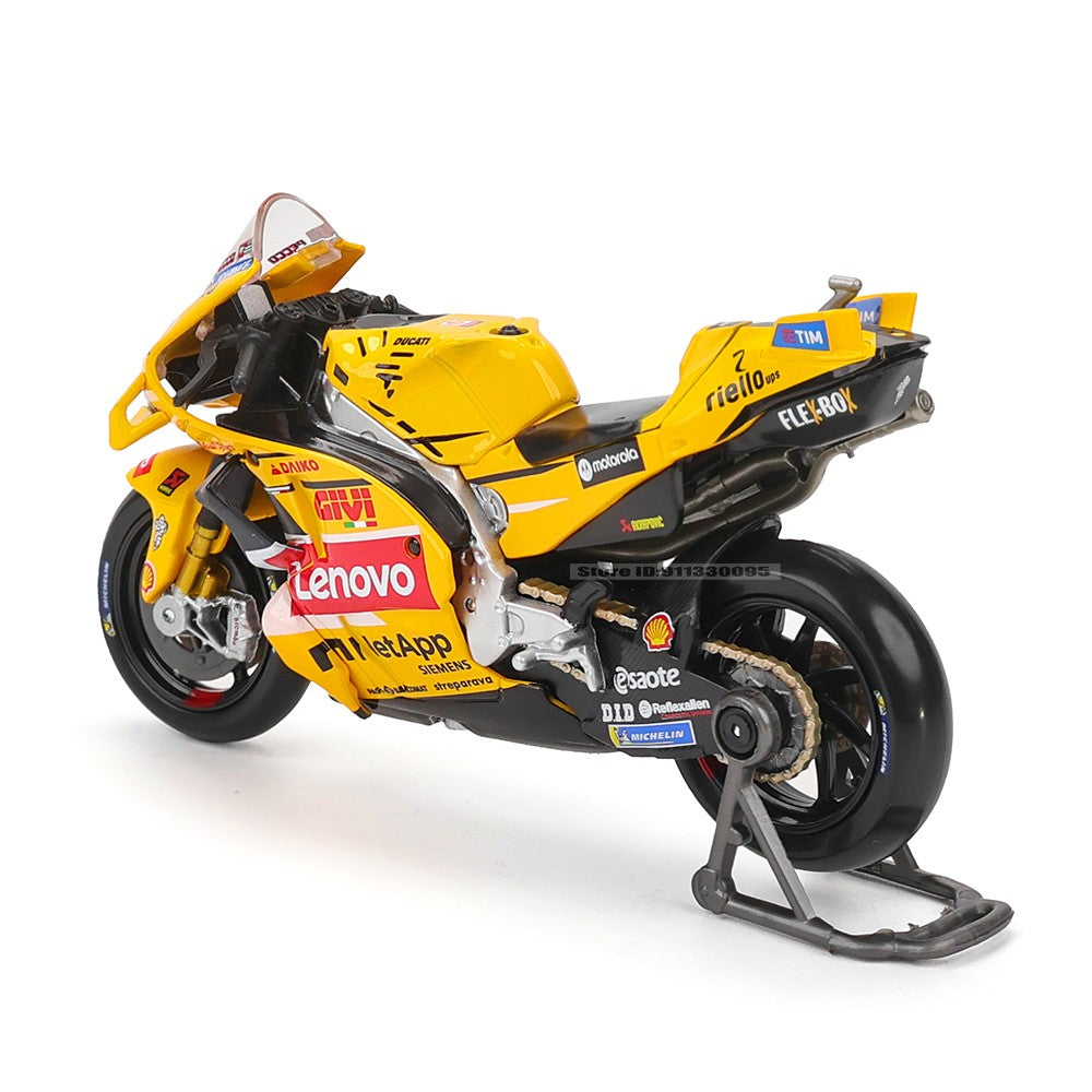 Maisto 1:18 NEW 2023 Ducati Lenovo Team  #1 Bagnaia Champion Moto GP Racing casting alloy motorcycle Model collection gift toy