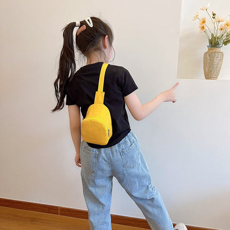 Children's Chest Bag Six Seven Mini Crossbody Bags for Girl Boy Italian Brainrot 6 7 Purses Handbags Long Strap Shoulder Bag