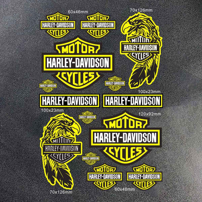 2026 New Harley Davidson Sticker Logo Motorcycle Helmet Tank Bike Decal for Sportster 883 Sportster S 1250 Fat Boy 117