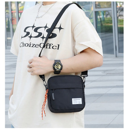 Luxury Brand Casual Mini Crossbody Bag For Phone Bag Men Messenger Bag Male Small Side Shoulder Bag Light Boy Oxford Chest Bag