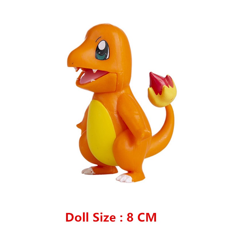 Pokemon Anime Figure Pikachu Charizard Mewtwo Flying Dragon Pocket Monster Collection Figure Action Toys Model Kids Birthday Gif