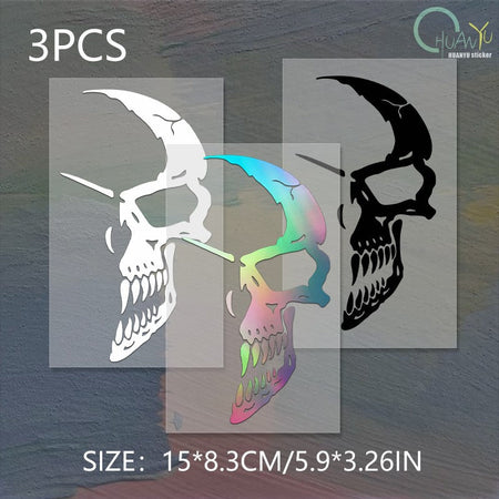 Harley 883 Motorcycle Decal Personalized Sticker Devil Trend Marvel Punisher Fuel Tank Motorcycle Reflective Sticker