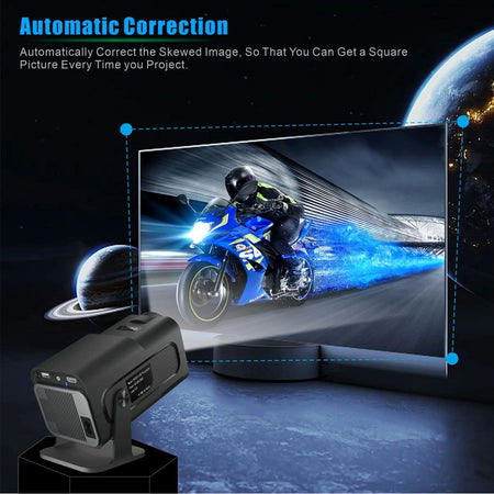 Salange HY320 MINI Android 11.0 Projector LED Beamer Home Cinema 300ANSI 720P WIFI Smart TV HD 1080P 4K Movie