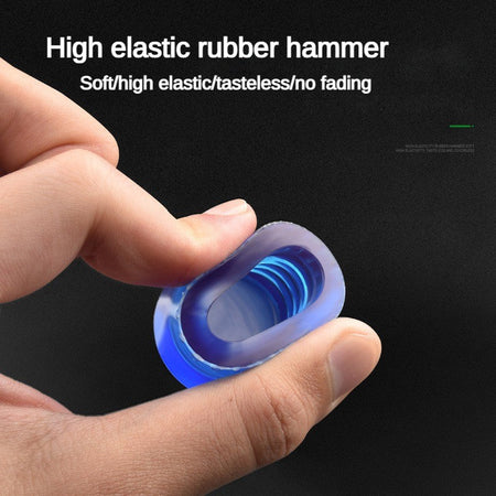 Detachable Insulated Double-Headed Installation Hammer 25mm-45mm Rubber Handle Soft Grip Hammer for Installation Work
