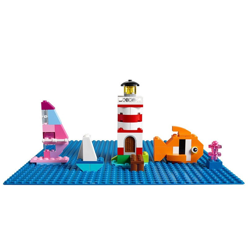 LEGO Classic Creative Series 10696 Classic Creative Medium Block Box 10714 Blue Bottom Assembled Toy Gift