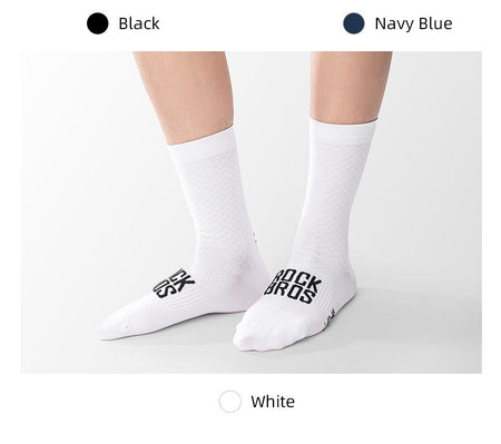 ROCKBROS Cycling Socks Soothing Sport Socks Shock Absorbing Bike Socks Breathable Fabric High Elastic Outdoor Socks A pair