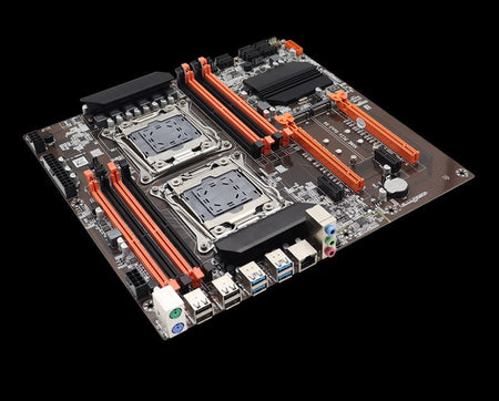 X99 Motherboard Dual CPU M.2 LGA 2011 V3 E-ATX USB3.0 SATA3 8 DIMM DDR4 Support Xeon processor slot 2011-3