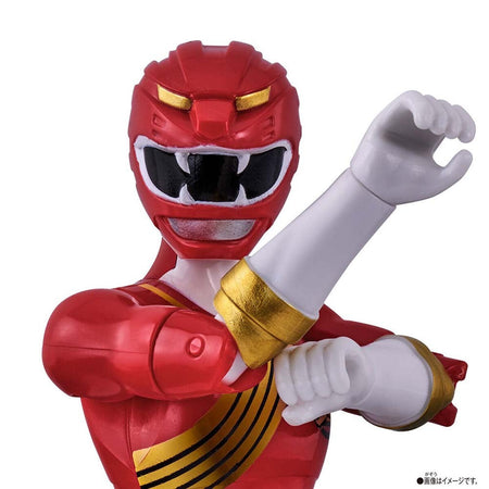 In Stock Original Bandai Action Hero Super Sentai Power Rangers Red Rangers Collection Collection Action Figures Model Toys Gift