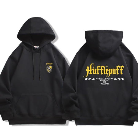 Harry Potter Co Branded Slytherin Hogwarts School Hoodie for Autumn and Winter Fashion Trend, Unisex Hoodie
