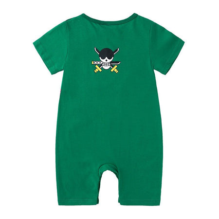 0-2 Years Old Children's Cartoon One-piece Baby Role Play Short-sleeved Romper Kids Cotton Clothes Baby Girl and Boy Clothes
