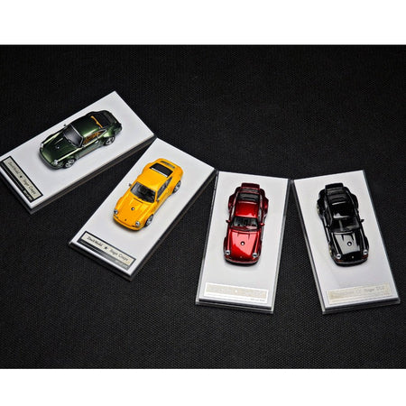 1:64 New Zincit Model Porsch 911 964 Singer Coupe Dls Miniature Alloy Die-Cast Model Custom Children'S Toys Collectible Ornament