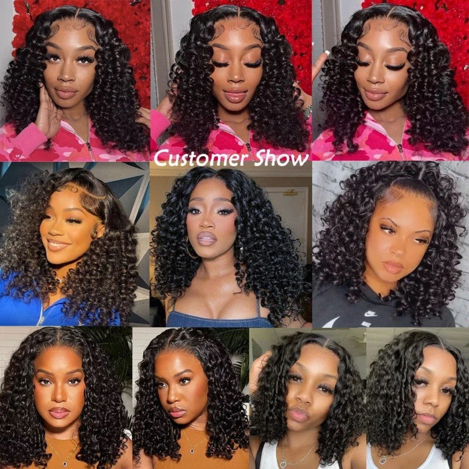 15A Pixie Curls Bundles Kinky Curly Human Hair 3/4 Bundles Deal 100% Raw Virgin Curly Hair Bundles Hair Extension Double Wefts