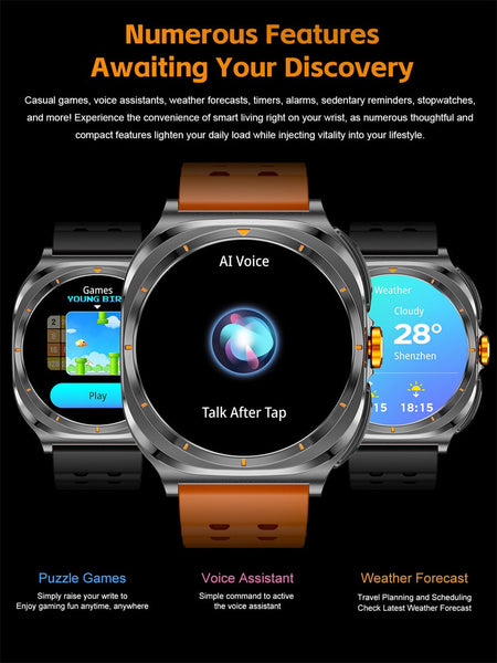 Bluetooth Call IP68 Waterproof 2025 New Upgraded 2-in-1 TWS Bluetooth Earphones Smart Watch For Men and Women Sports Smartwatch
