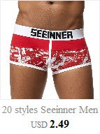 BS 4PC/LOT Men Briefs Sexy Underwear Male Underpants Men's Sexy Breathable Brief Pants Comfortable Men Briefs Underwear Cotton