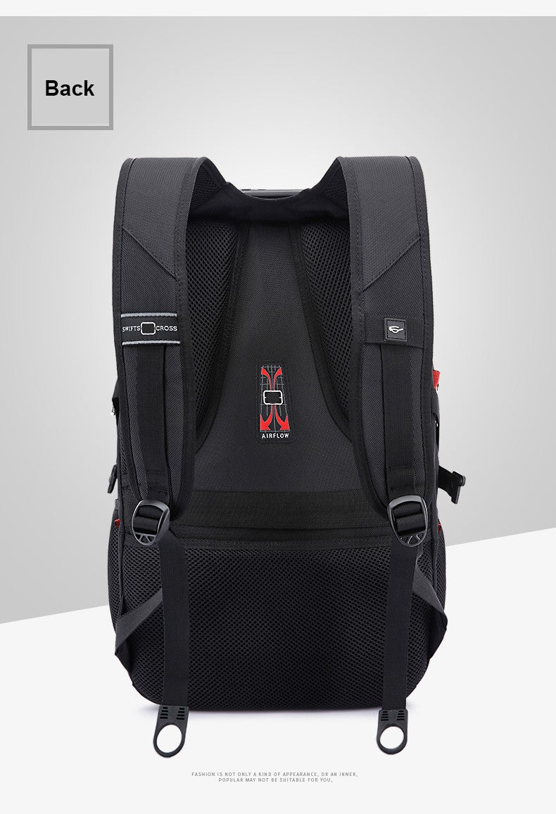 Waterproof Men's Backpack 17/20 Inch Laptop Backpacks School Travel Bag Swiss-style Large Capacity Business bagpack Male Mochila