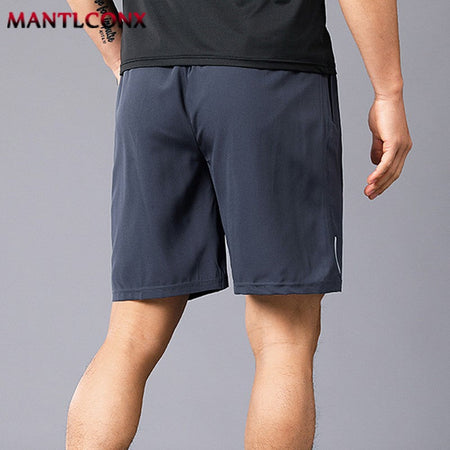 Breathable Running Jogging Men's Shorts Quick Dry Fashion Board Shorts Male Summer Elastic Casual Shorts Men Solid Color M-4XL