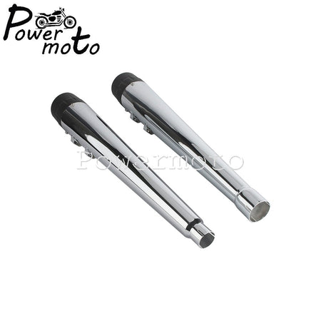 For Harley Touring Street Electra Glide Road King 2017-2023 FLHR FLHX FLTRX FLHTK Motorcycle Slip On Dual Exhaust Mufflers Pipes