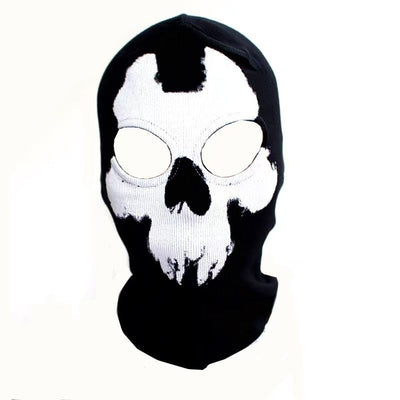 Halloween new mask Black Mask Balaclava Beanies Hats Men Ghost Skull Full Face Warmly Mask Hood Beanie Ggorros Hombre Casquette